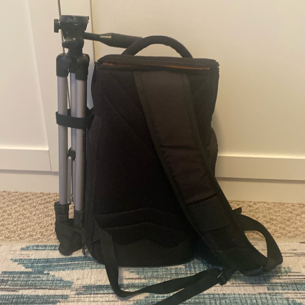 Nikon D3300 camera and bag